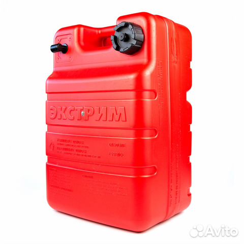 Бак для лодочного мотора 24 литра с фитингом