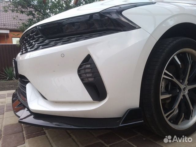 Сплиттер переднего бампера KIA K5 с 2020 г.в