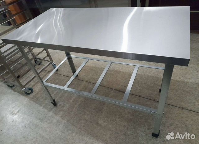 Стол 120х60 из нержавеющей стали