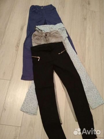 Джинсы, штаны на 10-12 лет