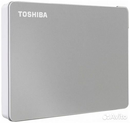 Toshiba Canvio Flex 1TB в упаковке на гарантии