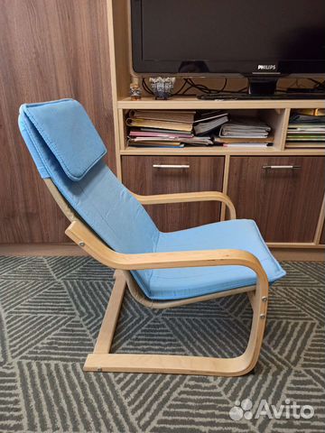 Кресло качалка детское Икеа поэнг