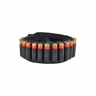 Патронташ К-12/16 открытый кожа HS-по-5 Helios