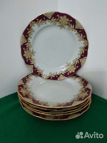 Набор тарелок.Дулево