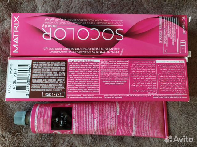 Краска для волос matrix