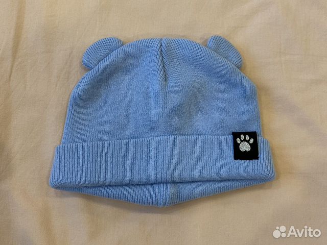 Шапка для новорожденного мальчика новая