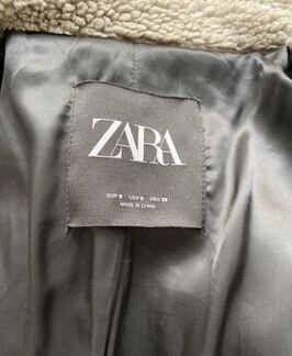 Пальто женское Тедди Zara