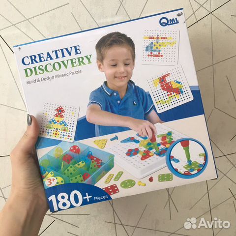 Конструктор с отверткой и болтиками