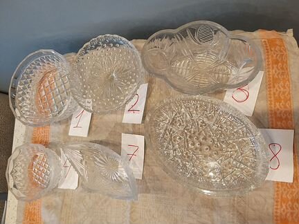 Хрусталь ссср, Чехия из серванта, винтаж