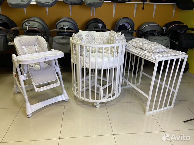 Новая детская кроватка трансформер 7 в 1