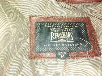 Косуха мото куртка кожаная Redskins кожа старинная