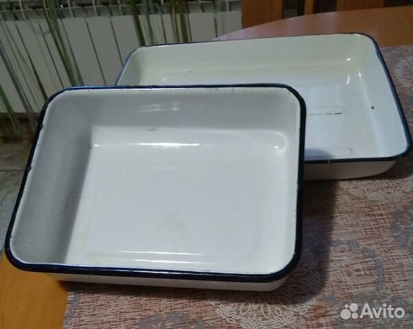 Эмалированная посуда для заливного, холодца