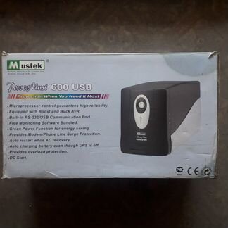 Источник бесперебойного питания Mustek