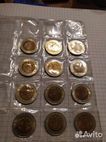 Набор монет красная книга
