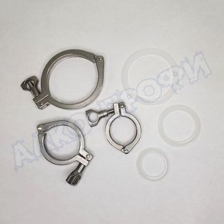 Хомут и прокладка кламп соединения для аппарата