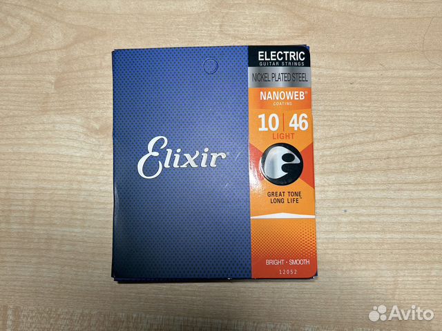 Комплект струн для электрогитары Elixir 12052