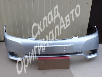 Бампер передний Дэу Джентра GAN серебро