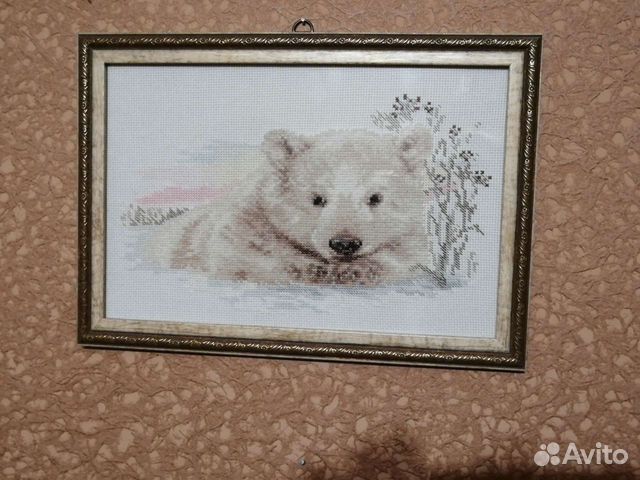 Картина вышитая крестом