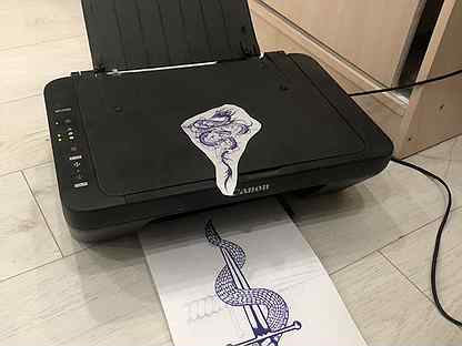 Трансферный принтер сканер для тату