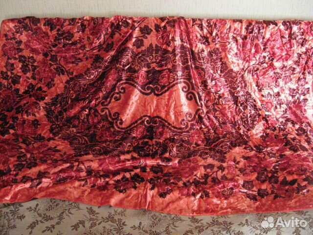 Скатерть /Покрывало, плюш /бархат пр-о СССР