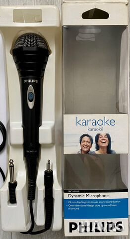 Проводной микрофон для караоке Philips SBC MD 110