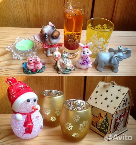 Сувениры, статуэтки, фигурки, свечи, подсвечники