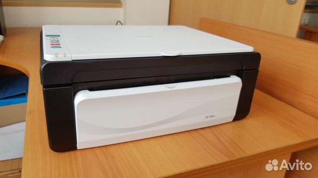Мфу лазерное Ricoh Aficio SP 100SU, ч/б, A4