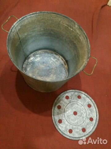 Два Бака-эмалированный и ведра ссср9,12,40лКрышка