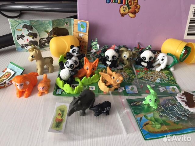 Киндер животные 20 и 21 год