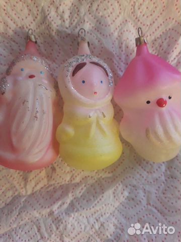 Елочные игрушки СССР