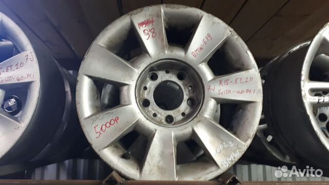 Штамповка BMW 5 E39 диск литье