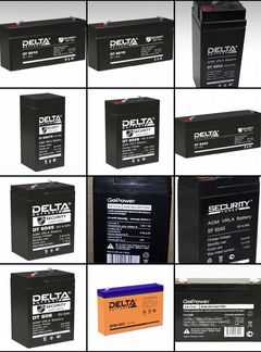 Аккумуляторы 6V для детских элетромотомобилей