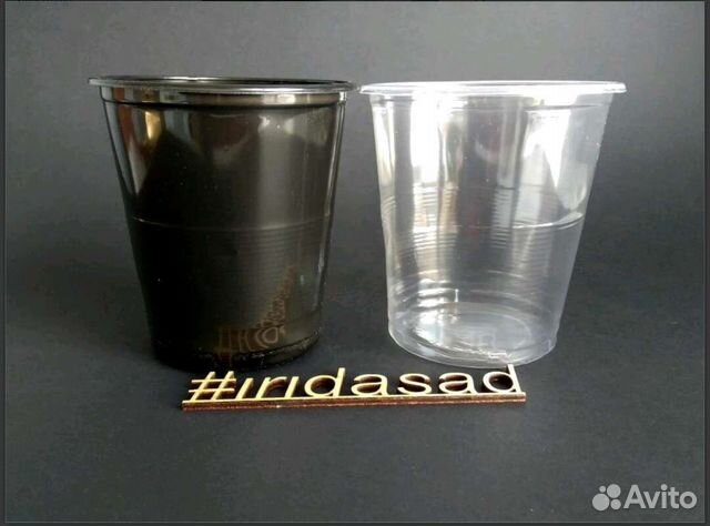 Стаканы для рассады 200мл, 500мл