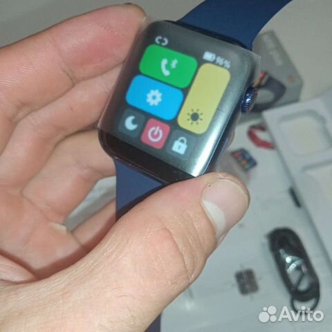 Смарт-часы m16 Plus SmartWatch синий