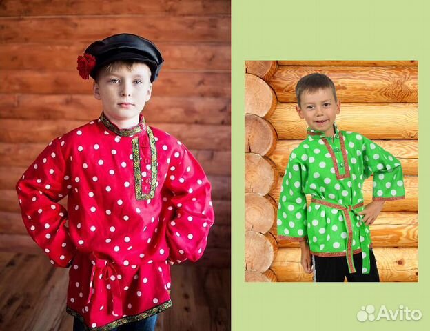 Косоворотка, картуз, русская рубаха, костюм Емели