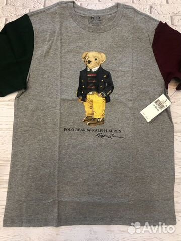 Polo ralph lauren polo bear, футболка, оригинал