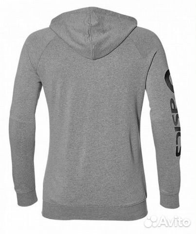 Толстовка мужская asics full zip hoodie р. L