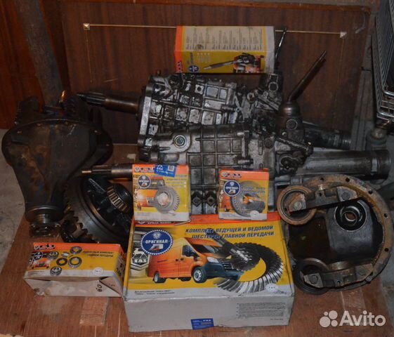 Кпп; Редуктор заднего моста на газель