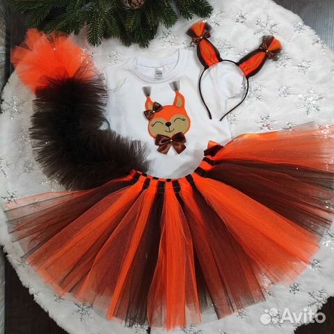 Костюм белочки 92 / Аренда костюма
