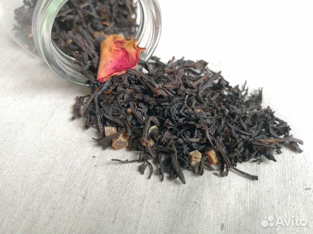 Черный чай ароматизированный Искры шампанского