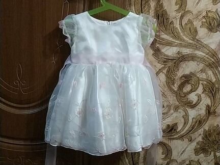 Платья 2-7лет, меховая накидка от 1 до 4 лет