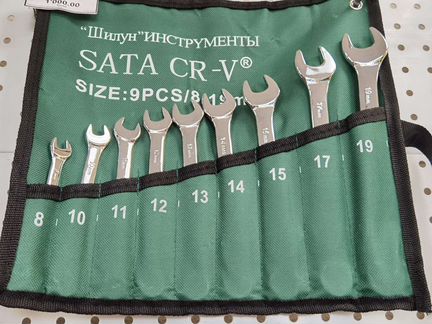 Набор ключей в сумке 8-19мм