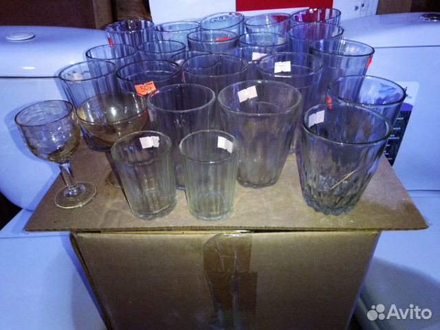 Стаканы, стопки, рюмки СССР