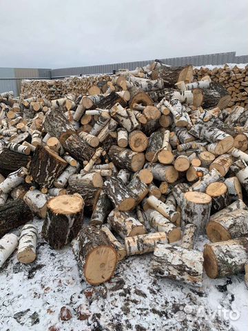 Дрова береза чурками