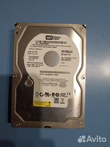 Жесткий диск Western Digital WD1600aajs
