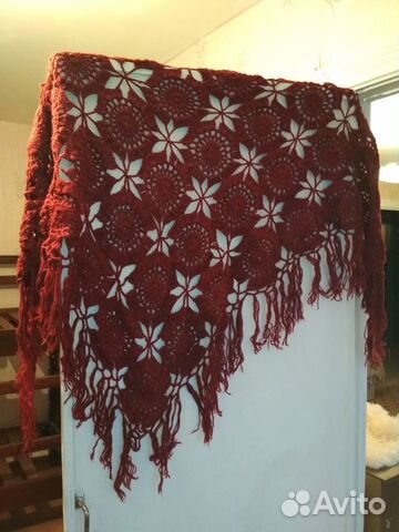 Платок шаль шерсть