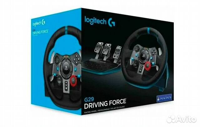 Новый Игровой Руль Logitech G29 Driving Force