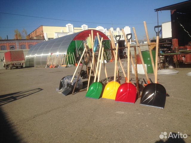 Лопаты снеговые. Движки. Скреперы. Лопата