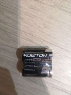 Батарейка robiton Lithium Profi CR123A,упк. 50шт