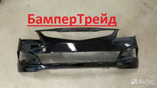 Бампер передний солярис 2015